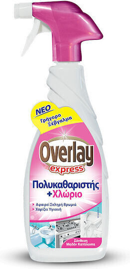 Overlay Express Multi-cleaner Chlorine Cleaning Spray General Use 650ml