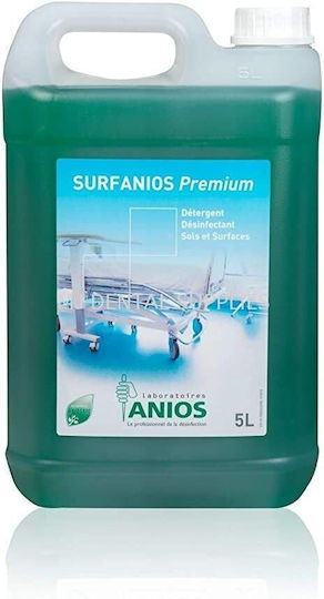 Anios Surfanios Premium Profesional Lichid de Curățare pentru Podele cu Acțiune de Dezinfectare 1x5l