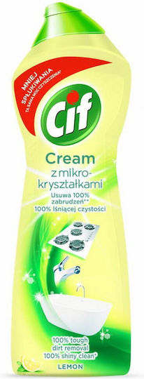 Cif Κρέμα Καθαρισμού Γενικής Χρήσης Λεμόνι 750ml