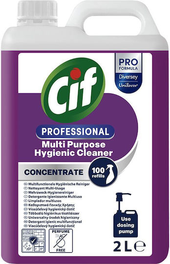 Cif Professionell Konzentrierter Allzweckreiniger Hygiene 2l