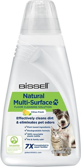 Bissell Multi Surface Pet Formula Crosswave Spinwave Καθαριστικό Υγρό Πατώματος 1lt