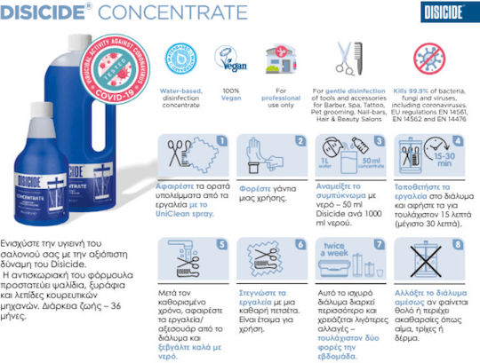 Disicide Concentrate mit desinfizierender Wirkung 1500ml 1x1.5l