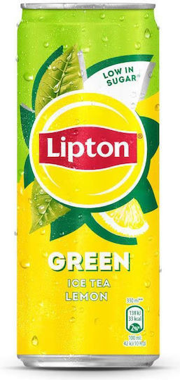 Lipton Green Ice Tea Λεμόνι Χωρίς Ανθρακικό σε Κουτί 49476 330ml