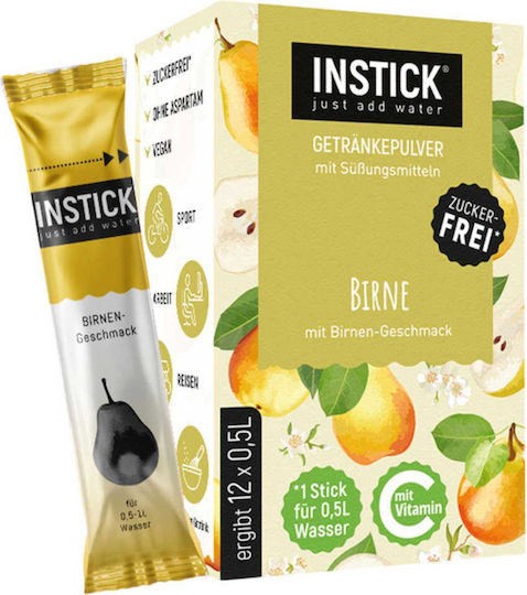 Instick Eistee Kirsche Pulver Ohne Kohlensäure 500ml