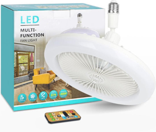 Rixme Closed Type (Ceiling Light) 25.5cm With Light White