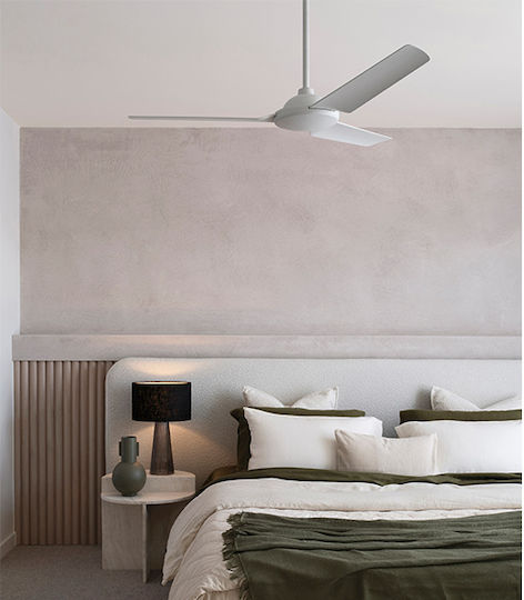 Bayside Somerset Ceiling Fan 122cm White