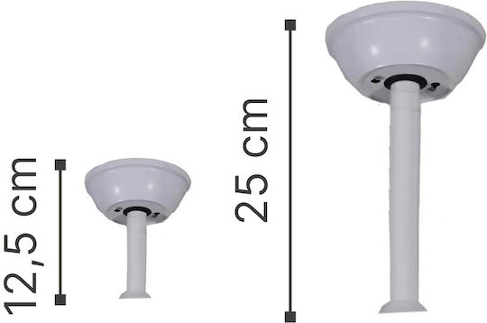 Inlight Nitinat Ανεμιστήρας Οροφής 132cm με Φως Μπεζ / Γκρι
