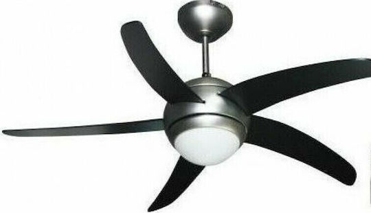 IQ Ceiling Fan 112cm with Light Black