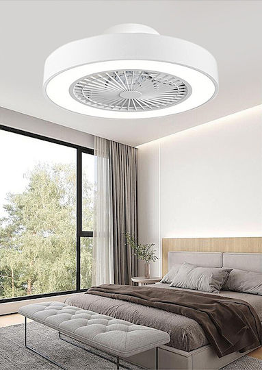 Home Lighting Marco Πλαφονιέρα 50cm με Φως Λευκή