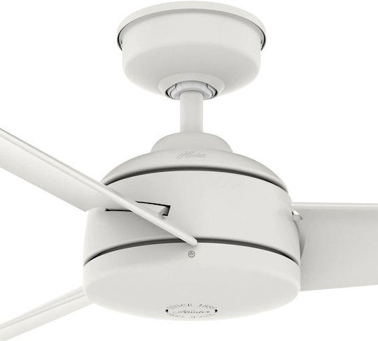 Hunter Trimaran Ceiling Fan 132cm White