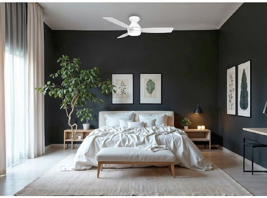 Deckenventilator 106cm Weiß