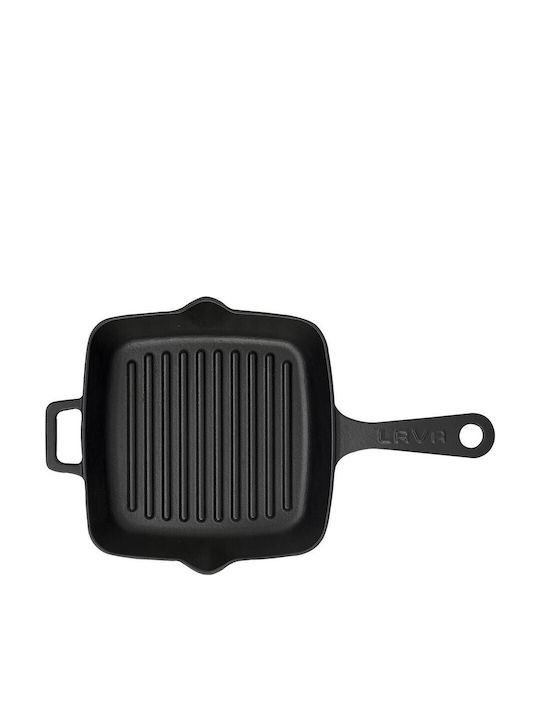 Lava Grill Pan Cast Iron with Enamel Coating 19.5cm