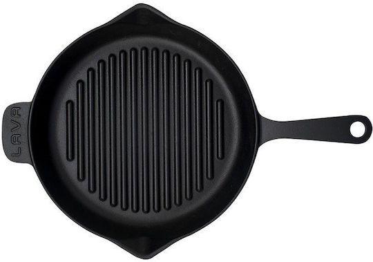 Lava Lava Gusseisen Grill Mit Emaille Innenbeschichtung 28cm