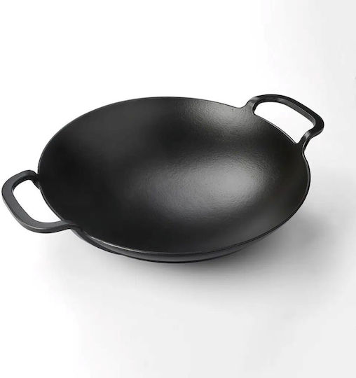 Lava Уок от Чугун с Емайл Покритие 38cm