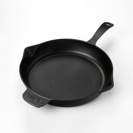 Lava Gusseisen Pfanne mit Emaille Innenbeschichtung 28cm