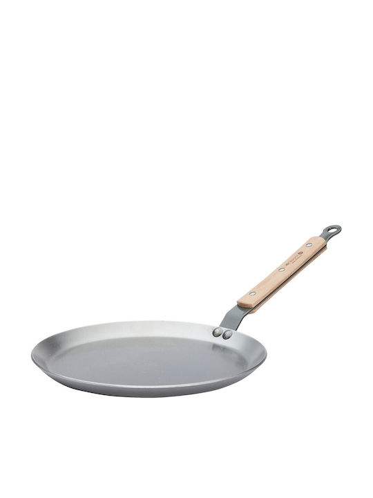 De Buyer Mineral B Bois Crepe Maker made of Aluminum with Stone Coating 24cm