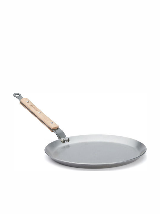 De Buyer Mineral B Bois Crepe Maker made of Aluminum with Stone Coating 24cm