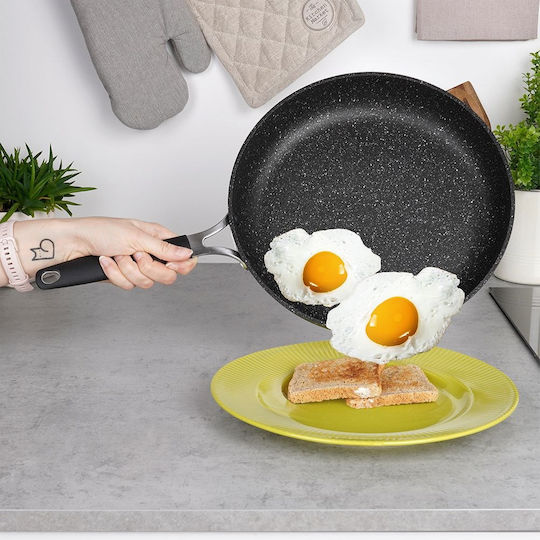 Orion Pan With Lid made of Aluminum with Stone Coating 28cm