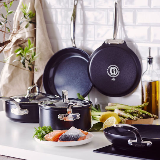 Green Pan Barcelona Pro Уок от Неръждаема Стомана с Керамично Покритие 28cm