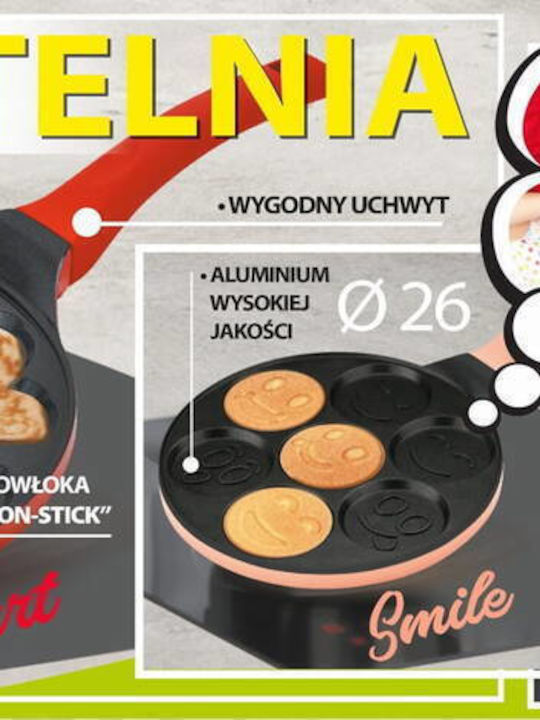 Maestro Pan for Pancakes made of Aluminum with Non-Stick Coating 26cm