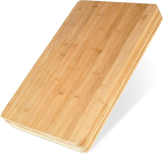 Orion Rectangular Bamboo Chopping Board Brown 46x30cm