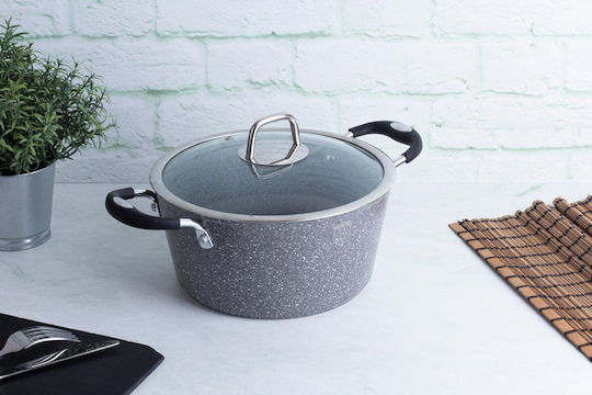 Berlinger Haus Stone Touch Line Deep Pot made of Aluminum 4.6lt / 24cm
