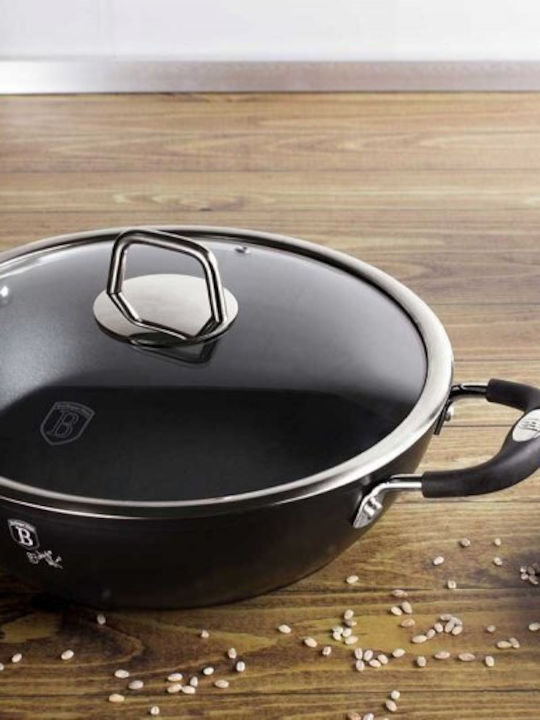 Berlinger Haus Line Shallow Pot made of Cast Aluminum 3.8lt / 28cm