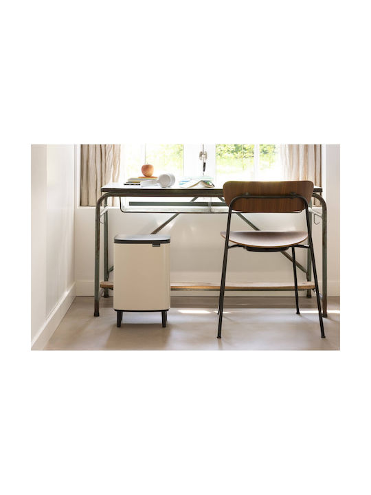 Brabantia Bo Small Hi Mülleimer Kunststoff Beiger 12lt