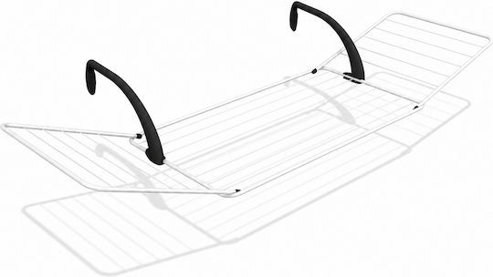 Vileda Brezza Folding Hanging Metallic Clothes Drying Rack with Hanging Length 20m