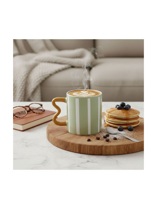 Estia Mug Ceramic Green 450ml