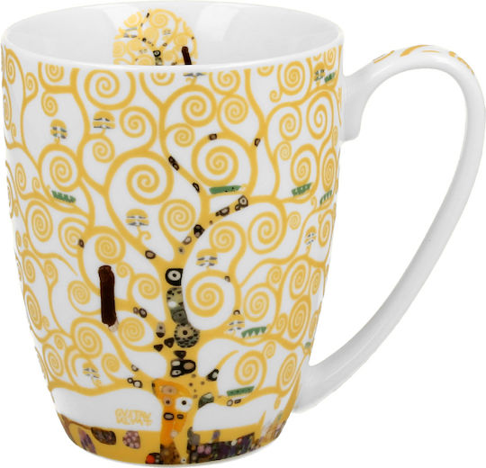 Чаша 360мл Кутия Duo Klimt Tree Life Ecru