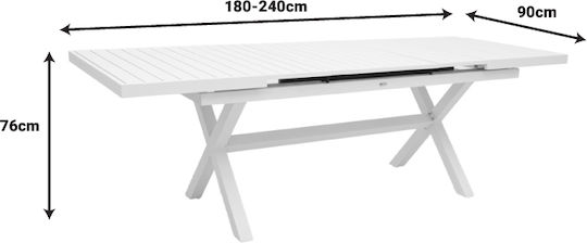 Garten- und Outdoor-Möbelsets Dagyn Ammos 7 Stück Pakketo