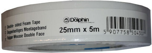 Elmark Mounting Tape Самозалепваща Двустранна лента 25ммx5м 1бр