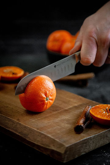 Kitchen Craft Μαχαίρι Santoku από Ανοξείδωτο Ατσάλι 26cm