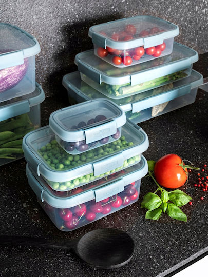 Square Food Storage Container 0.9l Smart Eco Fresh 16.1x16.1x7.2cm
