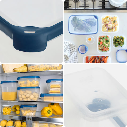 Curver Plastic Lunch Box Transparent 2400ml
