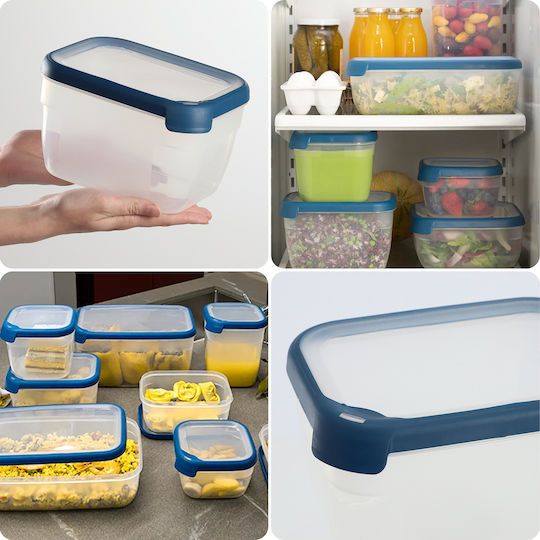 Curver Plastic Lunch Box Transparent 2400ml