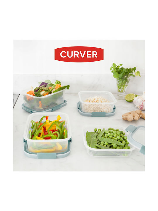 Food Storage Container Square 1.1l Smart Eco Fresh 16x16x9cm