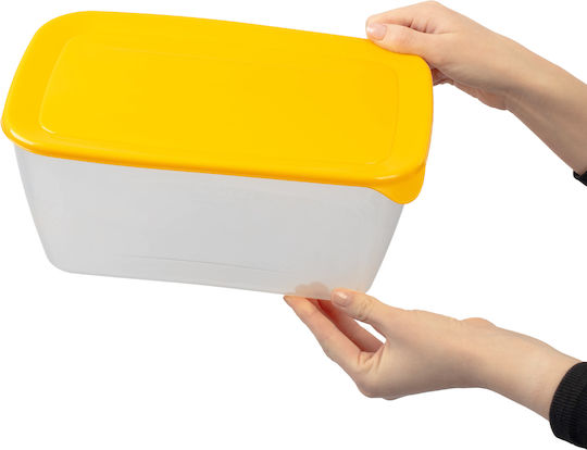 Curver Plastic Lunch Box Yellow 5000ml