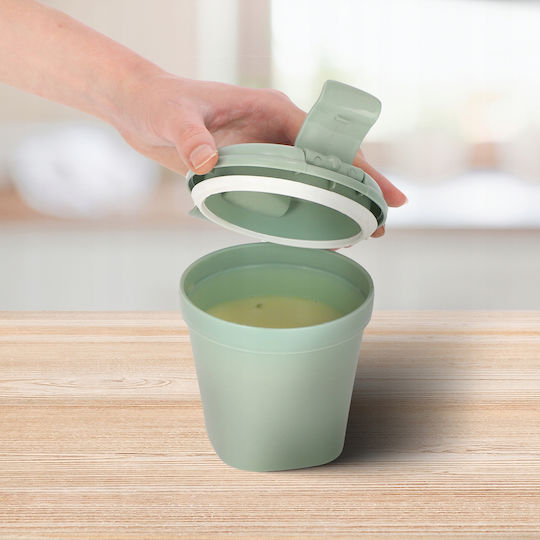Food Container Cup Cup S 0.4l Smart Eco To Go Ø11x11cm Soft Green