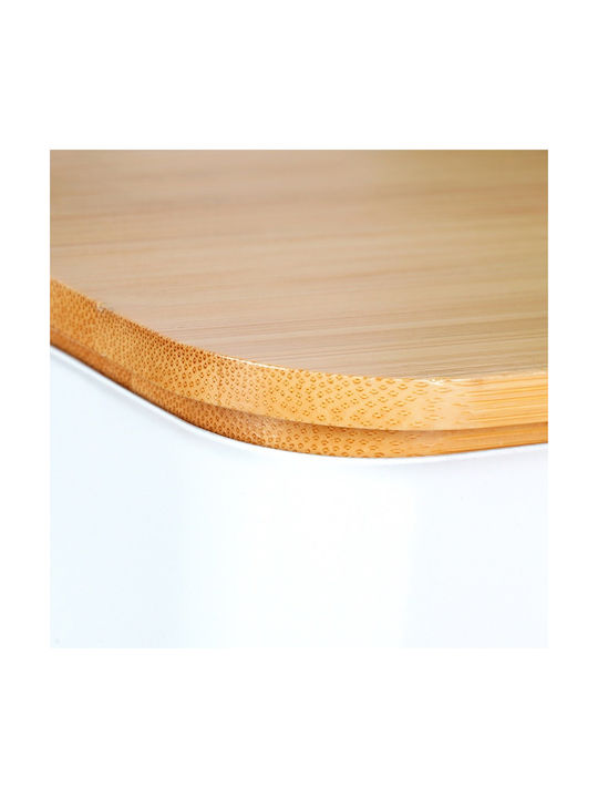 Vilde Lunchbox Bamboo Weiß 15x10cm 1Stück