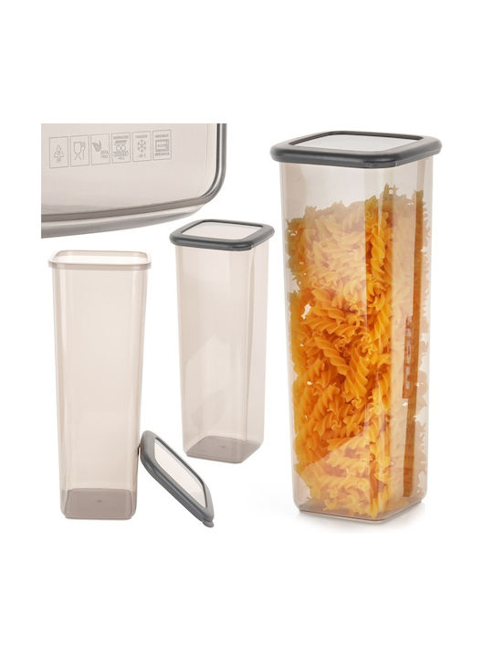 Lunchbox Kunststoff Gray 2000ml 1Stück