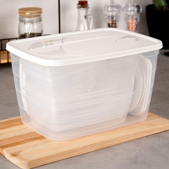 Excellent Houseware Set Cutii De Prânz Din Plastic 11 Bucăți