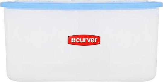 Rectangular Food Container 3l Transparent Blue