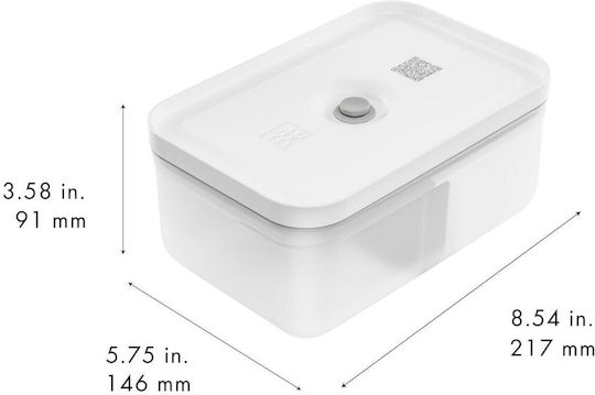 Zwilling J.A. Henckels Δοχείο Φαγητού Πλαστικό Λευκό 1.6lt