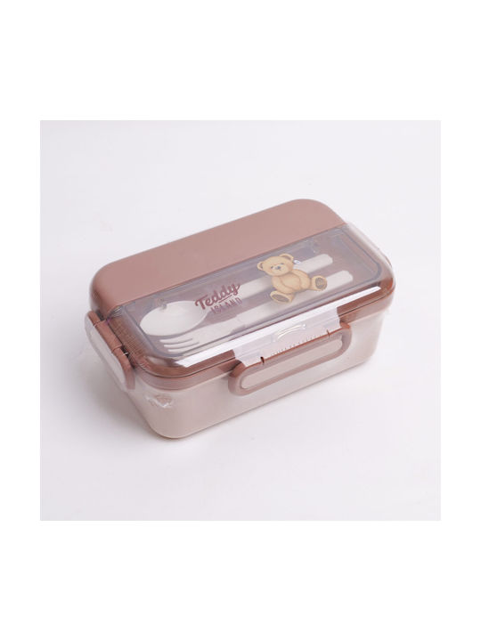 Teddy Island – Mittagsboxen 2 Ebenen 1500ml Braune Hs-bdh6001