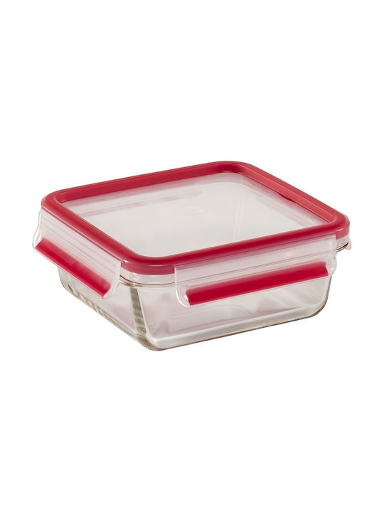 Emsa Clip&Close Lunchbox Glas Transparent 19.7cm 3Stück