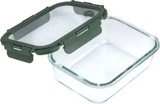 Estia Glass Lunch Box Transparent 370ml