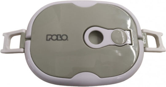 Polo Δοχείο Φαγητού Ασημί 800ml