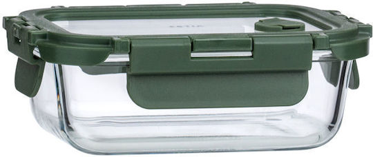 Estia Glass Lunch Box Transparent 370ml
